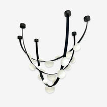 Dew Drops Alabaster LED Chandelier