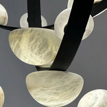 Dew Drops Alabaster LED Chandelier