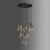 Flori 10 Light Cirular Chandelier