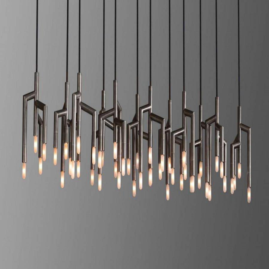 Flori Linear Chandelier Secondary image