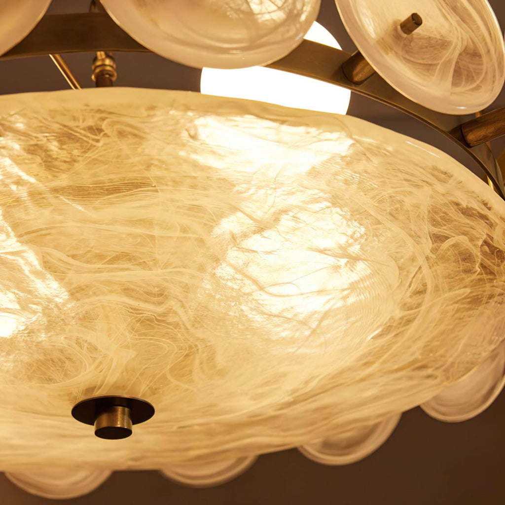 Disc Murano Chandelier