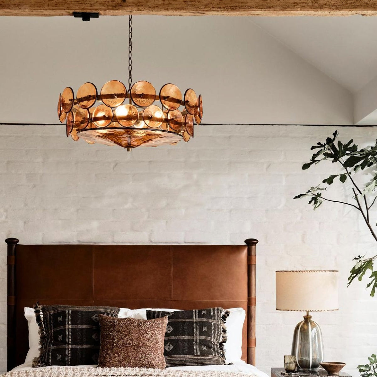 Disc Murano Chandelier