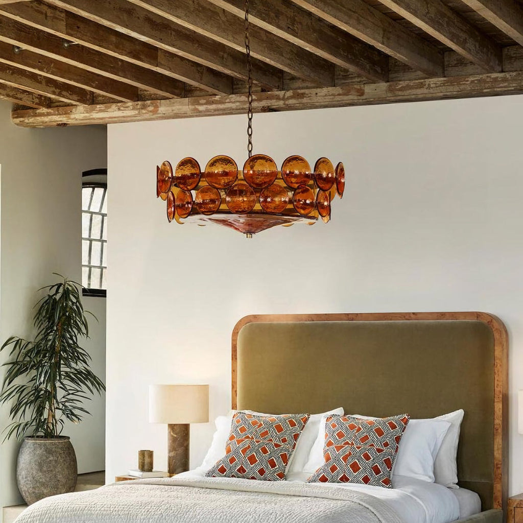 Disc Murano Chandelier