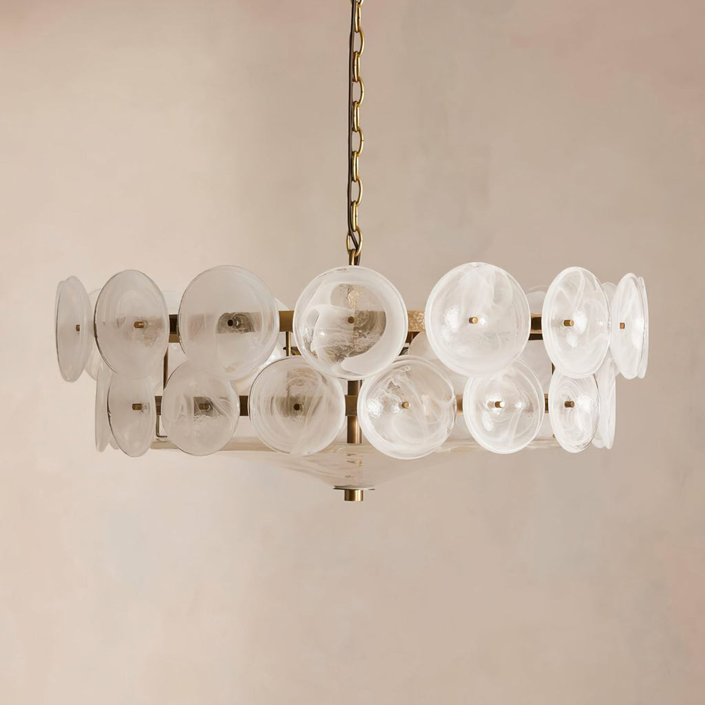 Disc Murano Chandelier