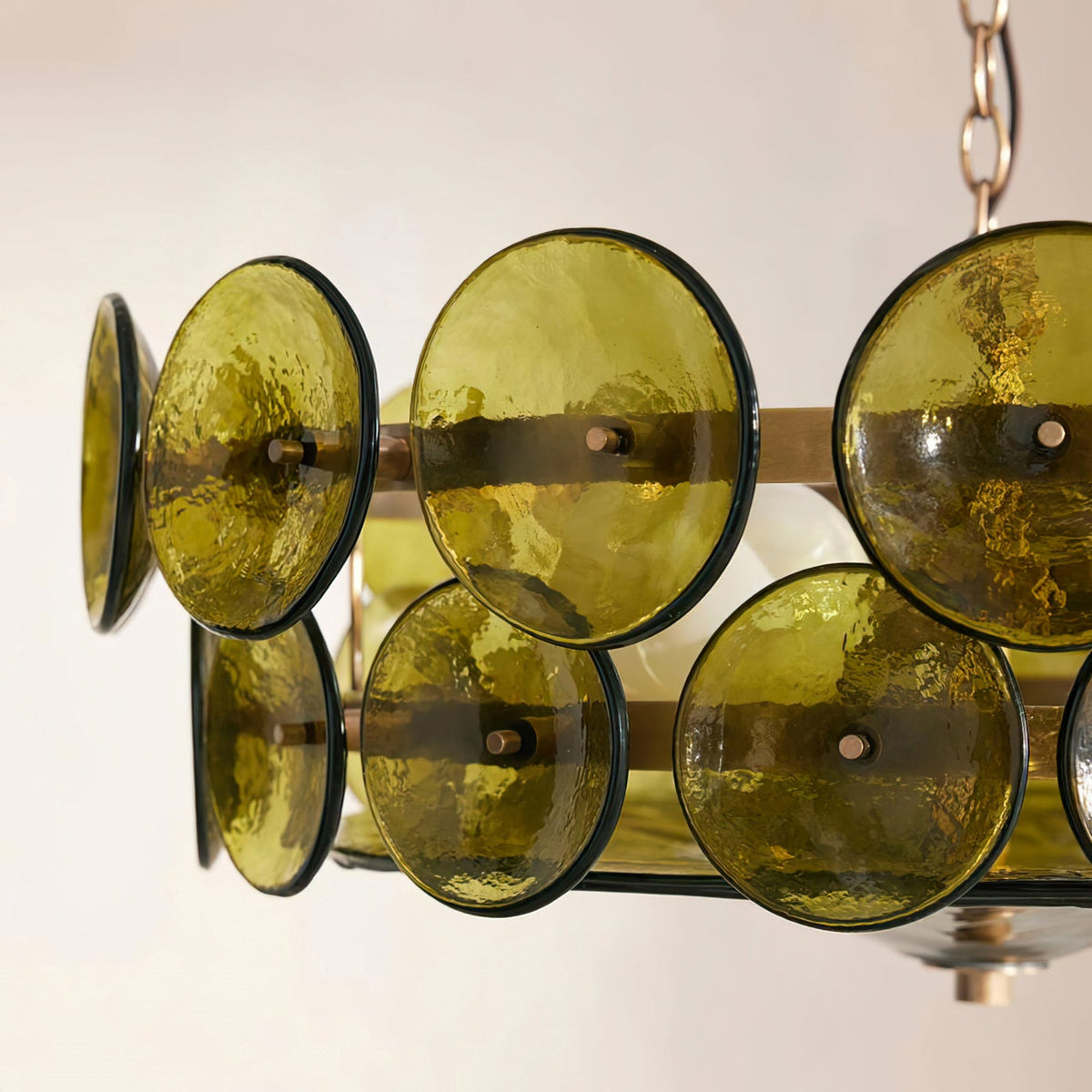 Disc Murano Chandelier