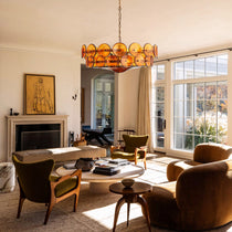 Disc Murano Chandelier