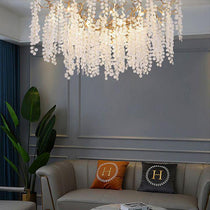 Ardent Branch Crystal Modern Linear Chandelier