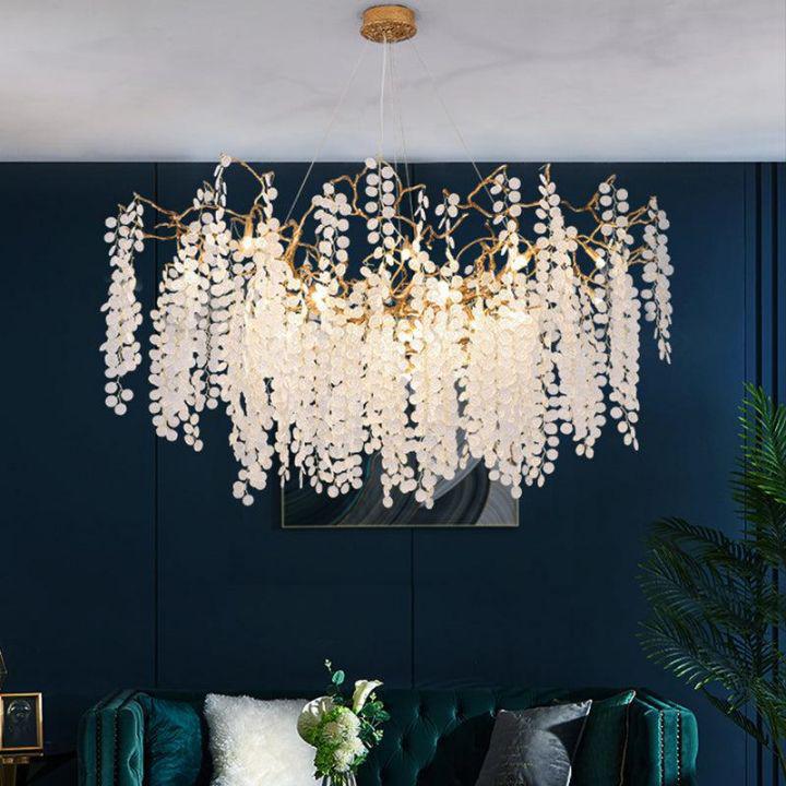 Ardent Branch Crystal Modern Linear Chandelier
