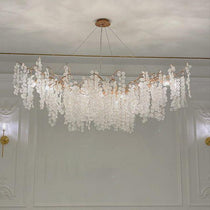 Ardent Branch Crystal Modern Linear Chandelier