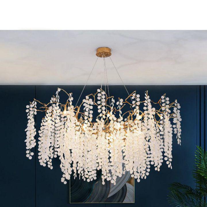 Ardent Branch Crystal Modern Linear Chandelier