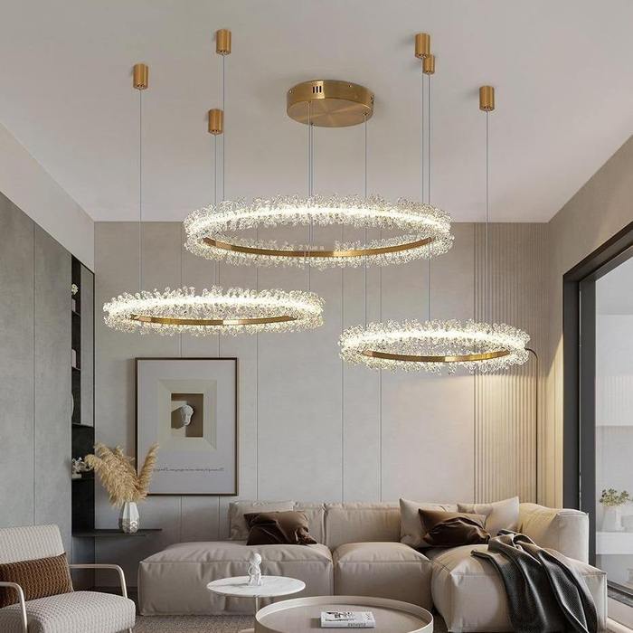 Doris 3-Piece Crystal Chandelier