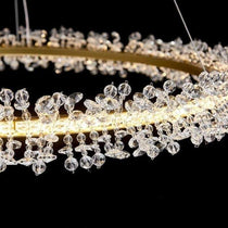 Doris Crystal Ring Chandelier