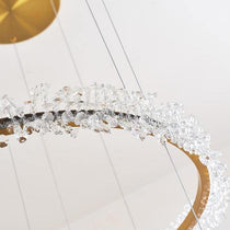 Doris Crystal Ring Chandelier