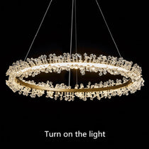 Doris Crystal Ring Chandelier