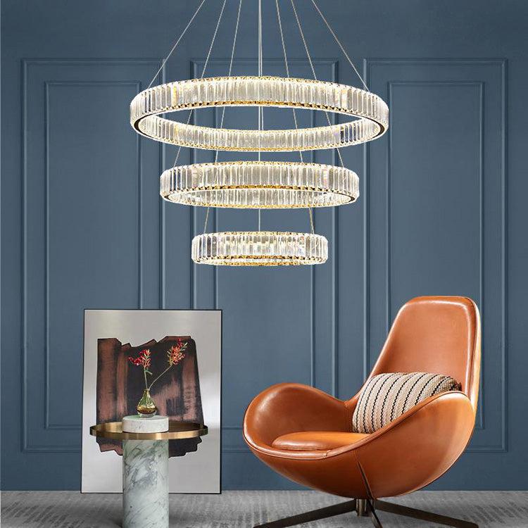 Doro Crystal Round Chandelier Main image