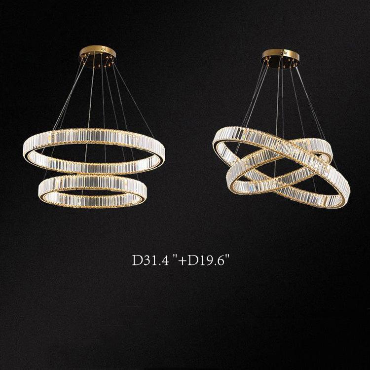 Doro Crystal Round Chandelier Secondary image