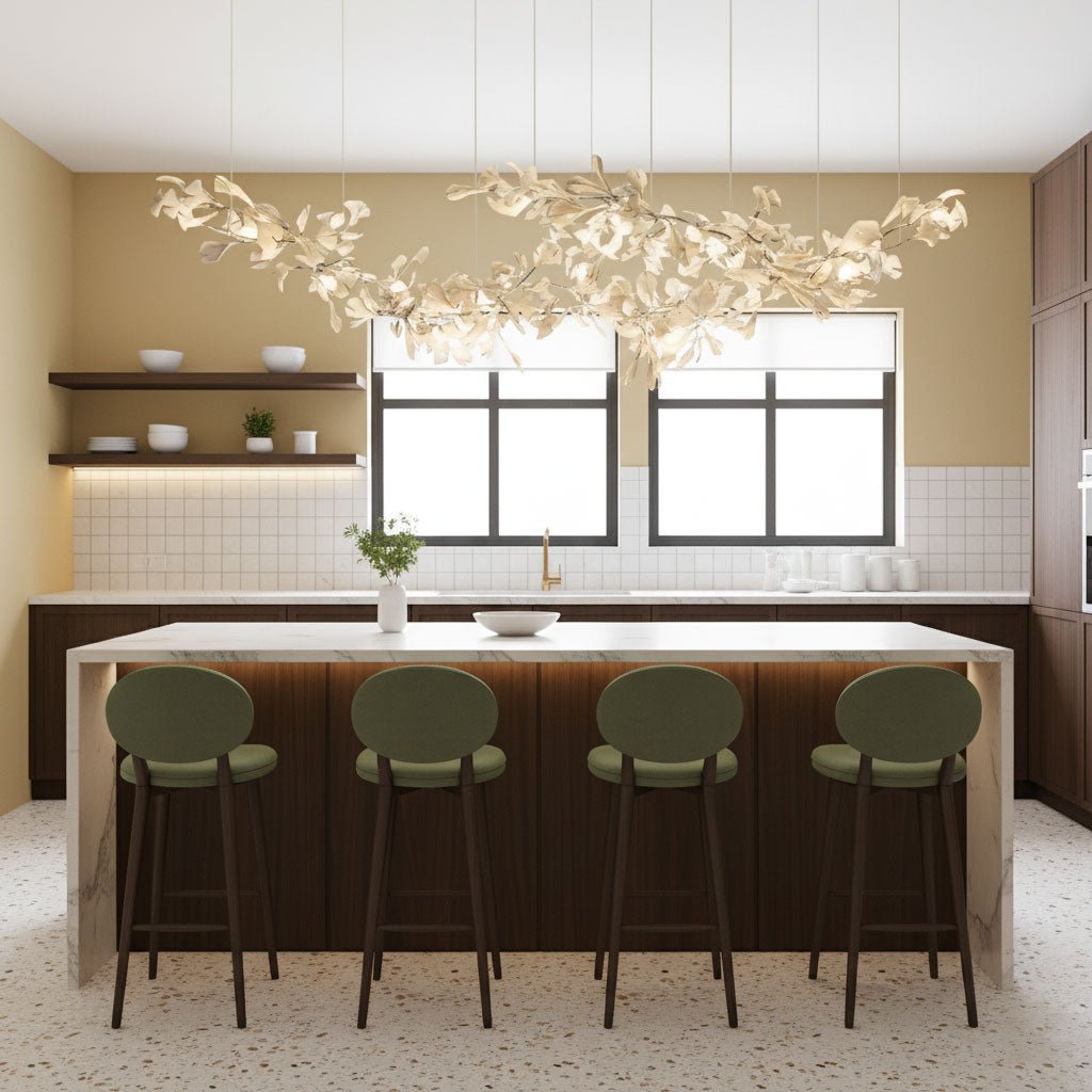 Two-Tier Botanical Chandelier - CasaraHouse