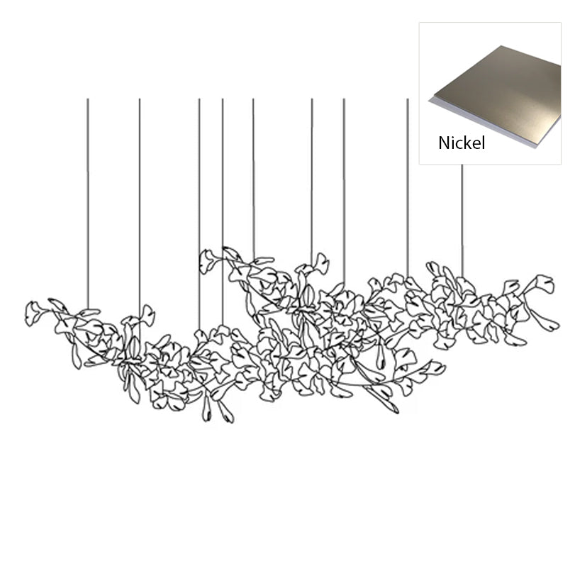 Two-Tier Botanical Chandelier - CasaraHouse