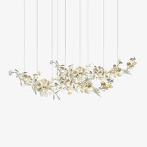 Two-Tier Botanical Chandelier - CasaraHouse