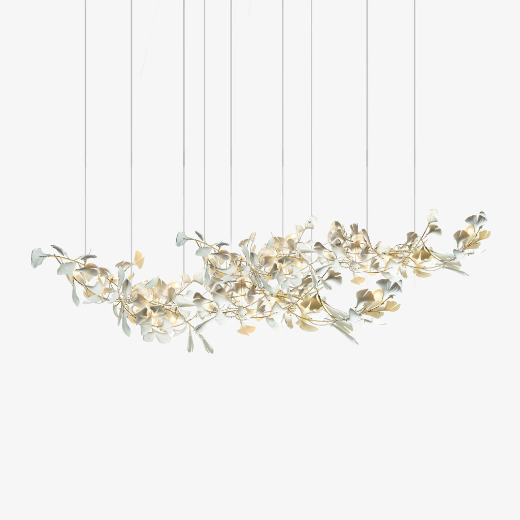 Two-Tier Botanical Chandelier - CasaraHouse
