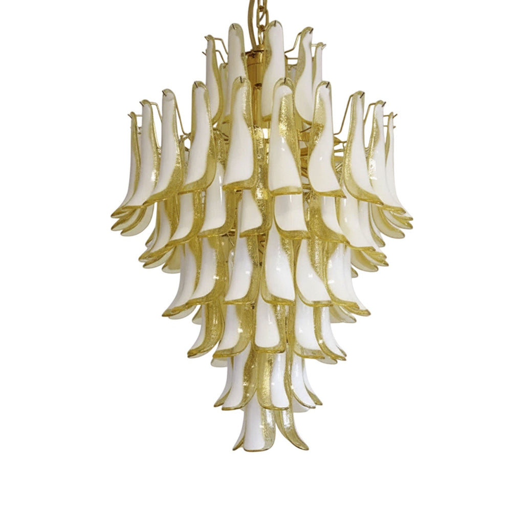 Contemporary Dravina Glass Petals Pendant Lamp - CasaraHouse