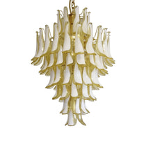 Contemporary Dravina Glass Petals Pendant Lamp - CasaraHouse