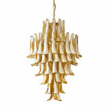 Contemporary Dravina Glass Petals Pendant Lamp - CasaraHouse