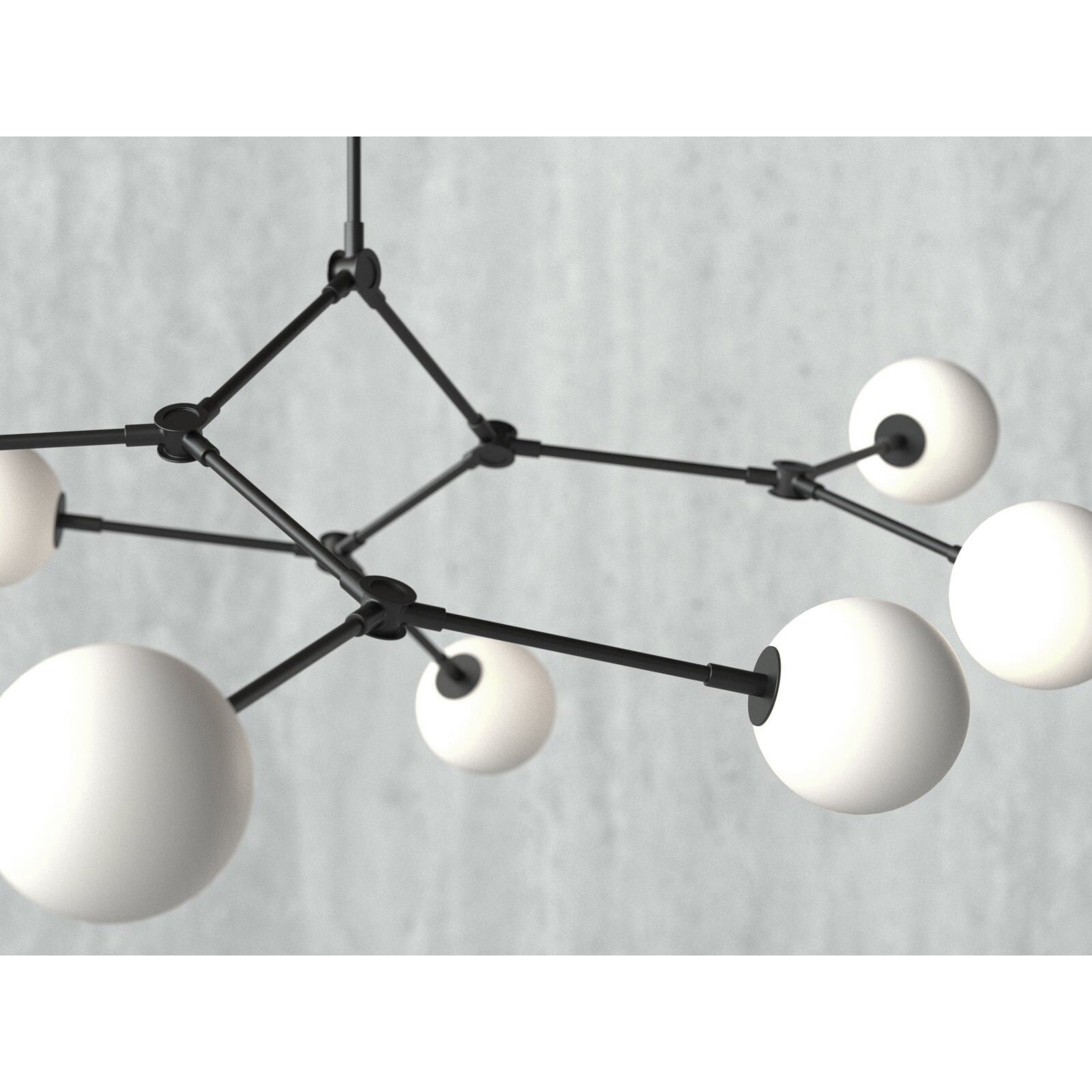 Drop Ball Chandelier