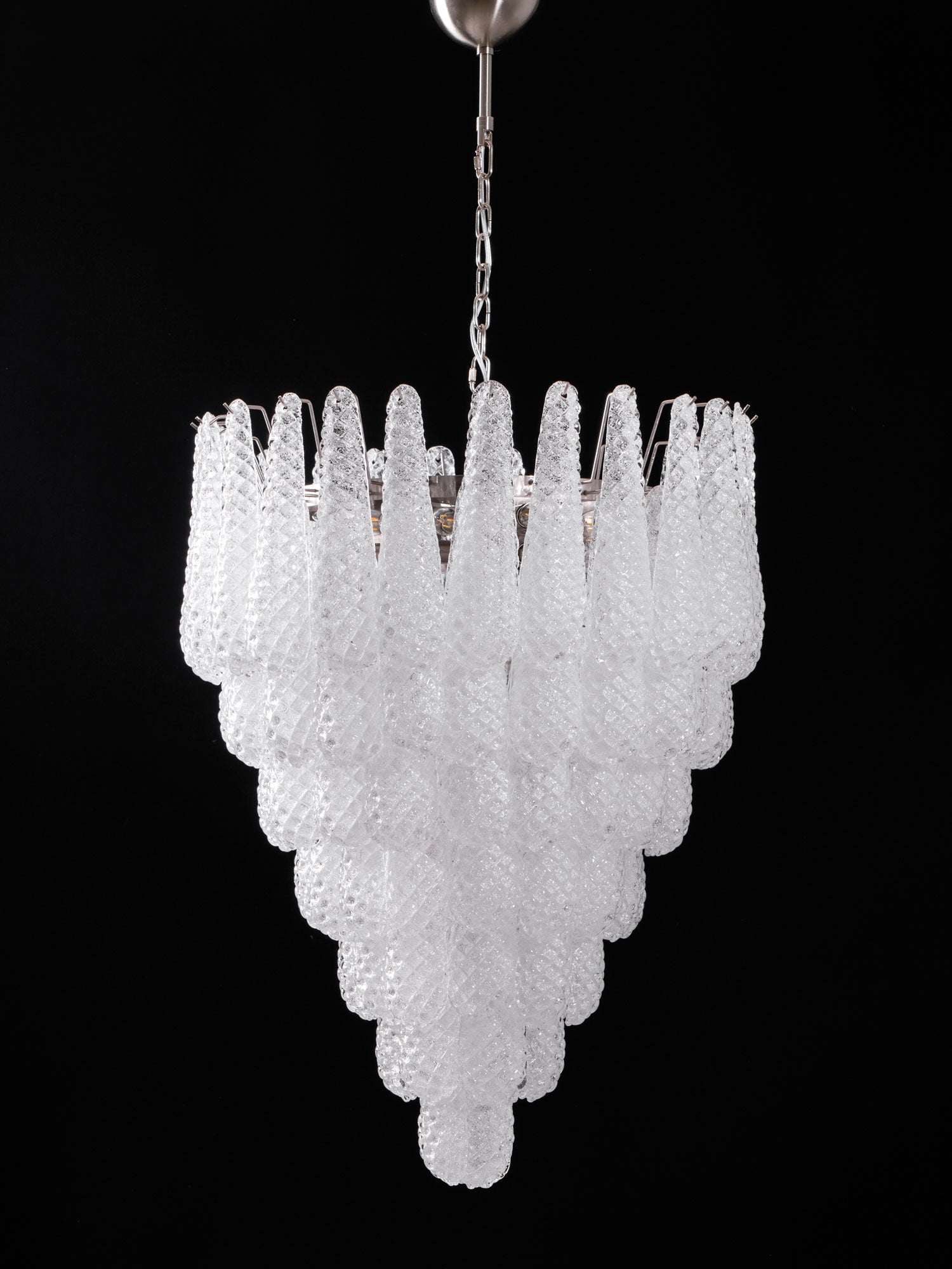 Murano Glass Droplet Chandelier