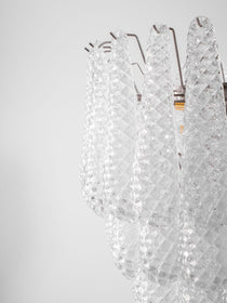 Murano Glass Droplet Chandelier
