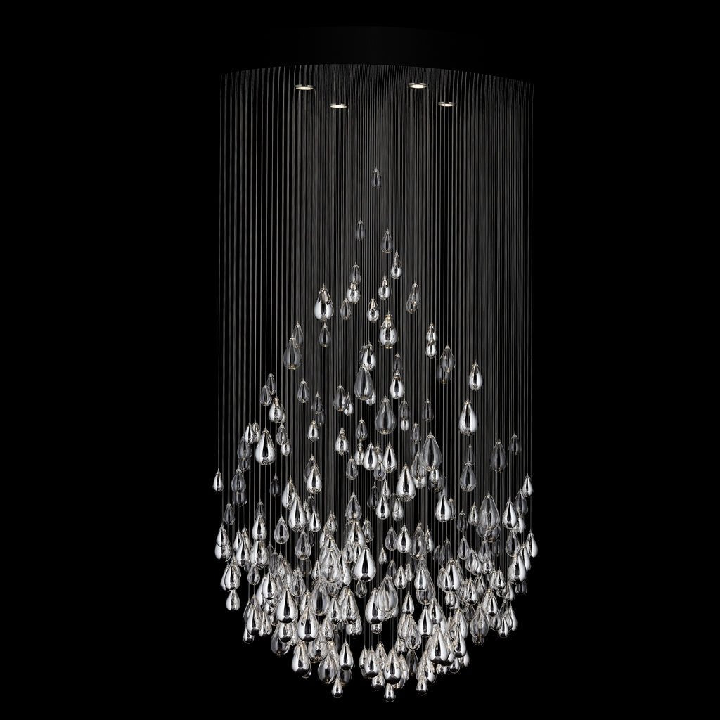 Art Glass Water Drop Chandelier - CasaraHouse