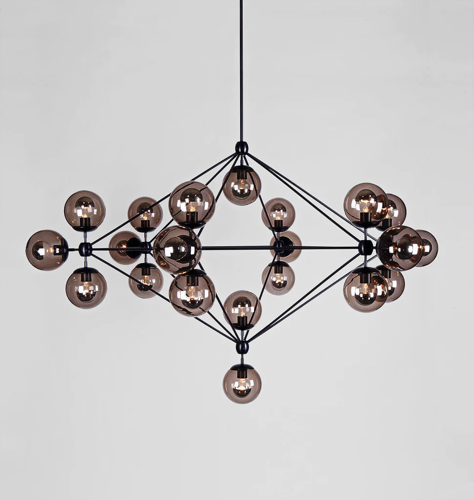 Modo Chandelier - 6 Sided, 21 Globes Main image