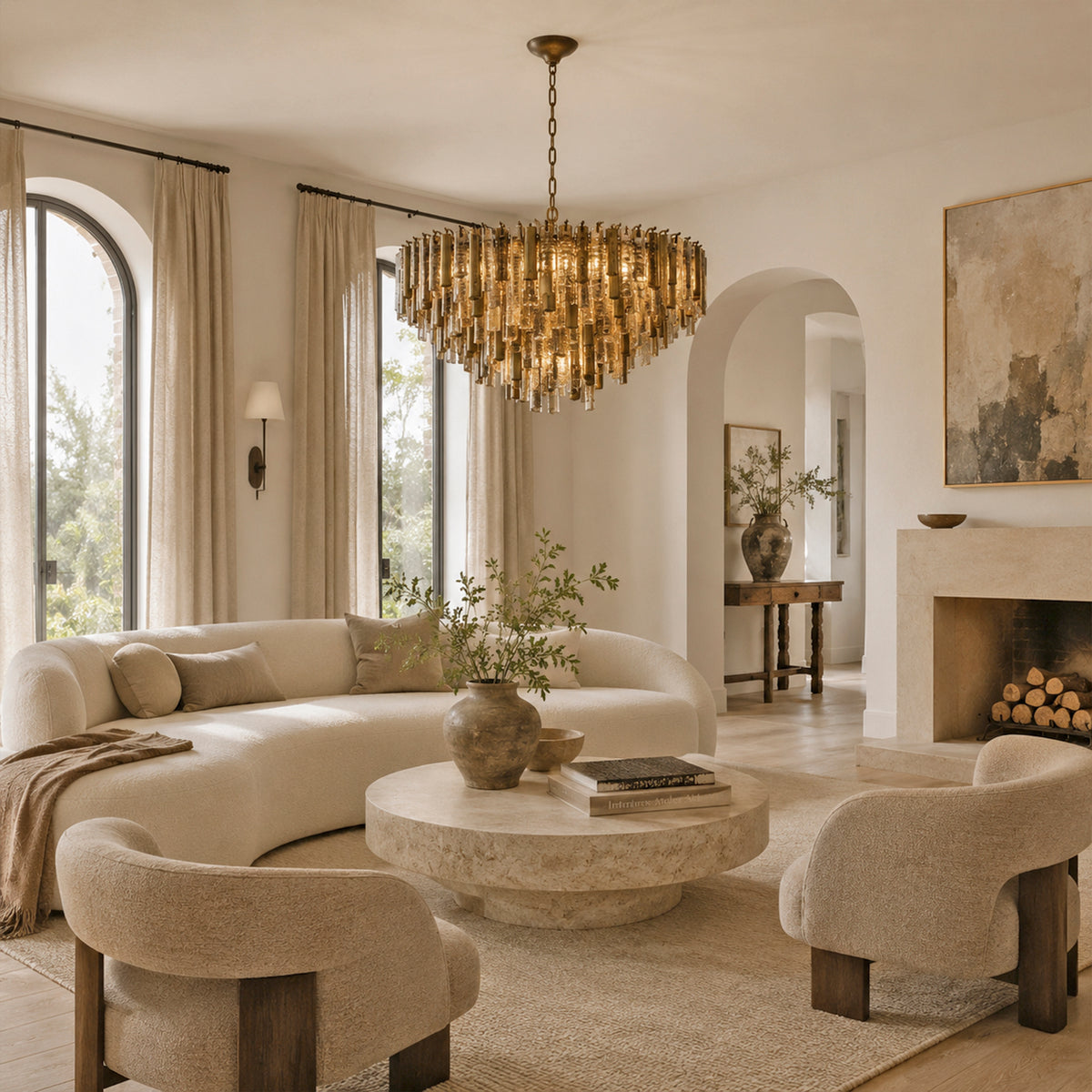 Neve Round Chandelier