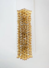 Elegant Amber Murano Poliedri Chandelier