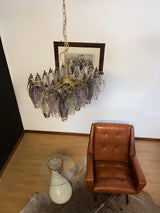 Poliedri Murano Colorful Chandelier