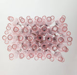 Poliedri Murano Pink Chandelier