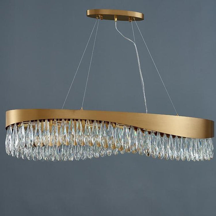 Elma Oval Crystal Chandelier Secondary image