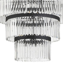 Elemory Glass 22 Light Round Chandelier
