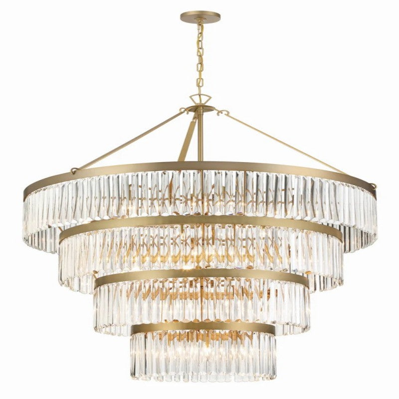 Elemory Glass 22 Light Round Chandelier Main image