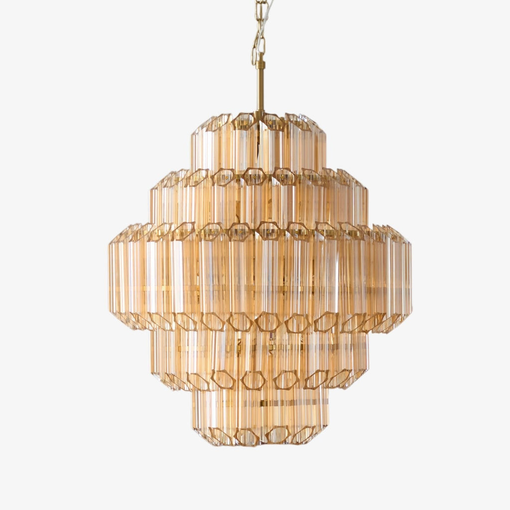 Aurum Cascade Murano Glass Chandelier