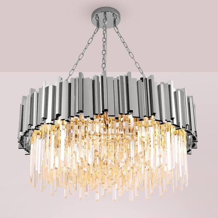 Enoch Round Luxury Crystal Chandelier Secondary image