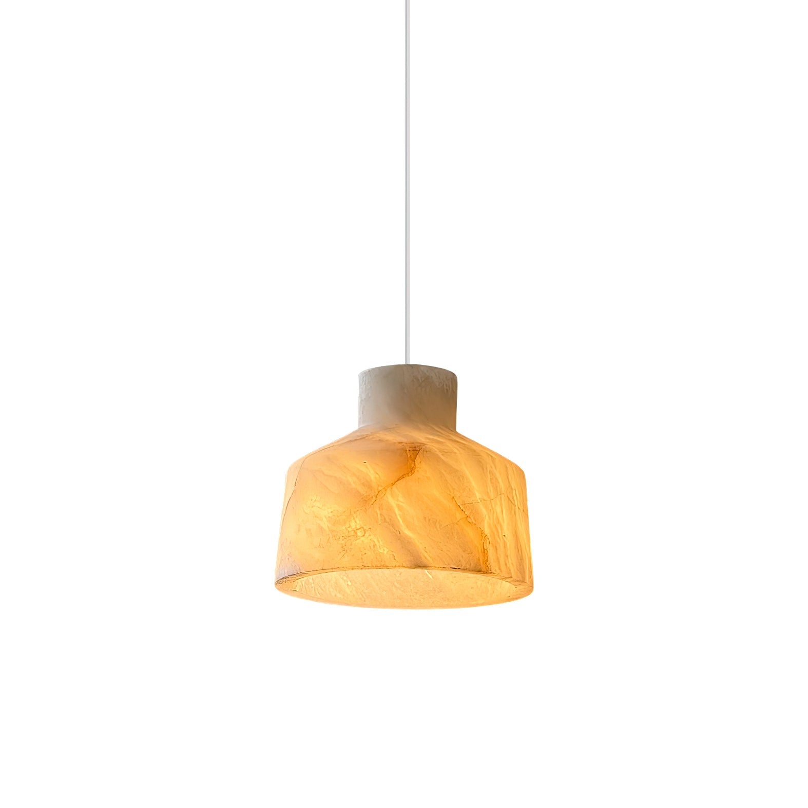 Etruscan Alabaster Pendant Lamp Secondary image