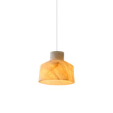 Etruscan Alabaster Pendant Lamp