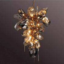 Art Luxury Smoke Glass Chandelier