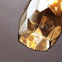 Art Luxury Smoke Glass Chandelier