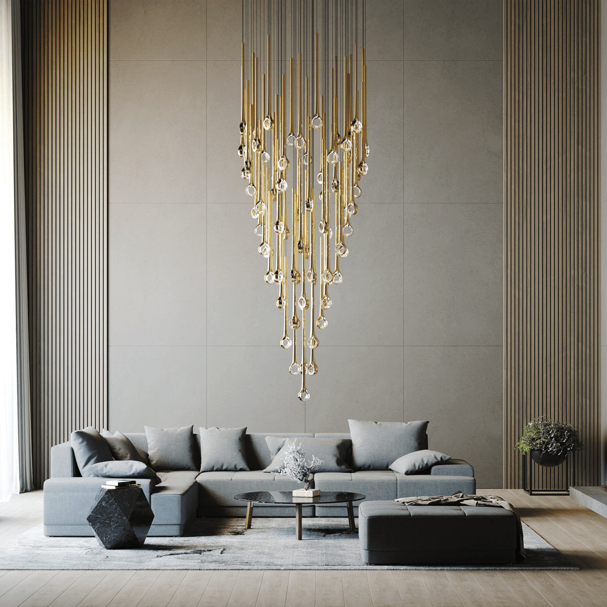 Eyelet Chandelier Main image
