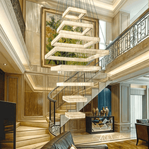 Pamela 8-Tier Square Crystal Chandelier