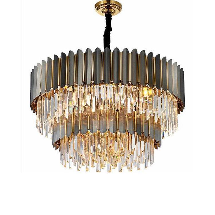 Flavian Double Tier Crystal Chandelier Secondary image