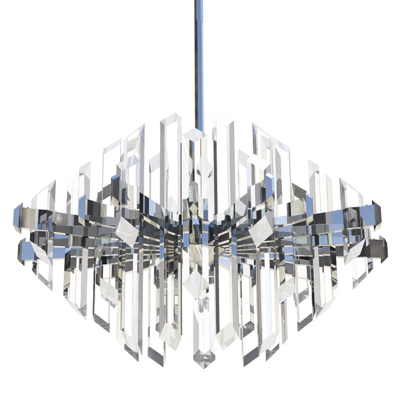 Facets 1-Light Kitchen Island LED Chandelier Secondary image