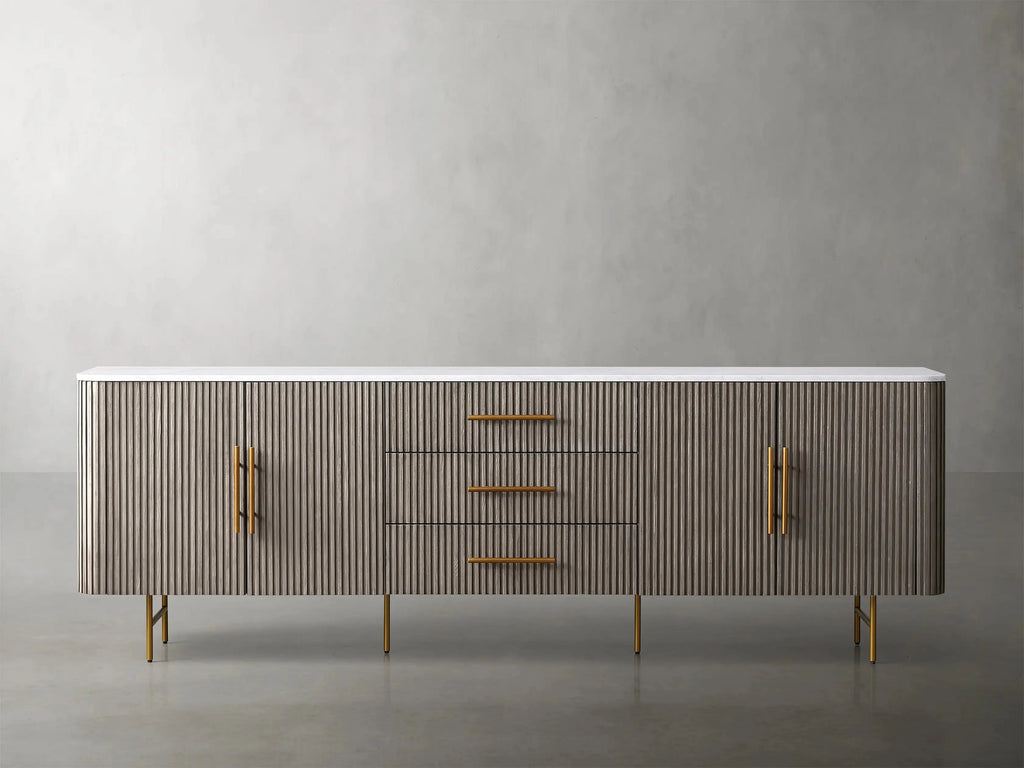 Finnley Sideboard with Drawers-Vancei